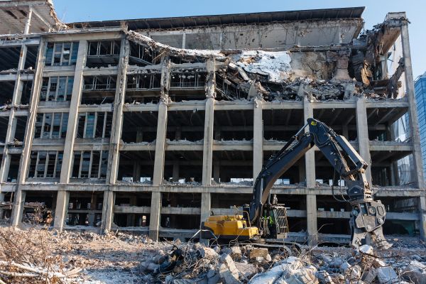 Commercial Building Demolition in Dawsonville
