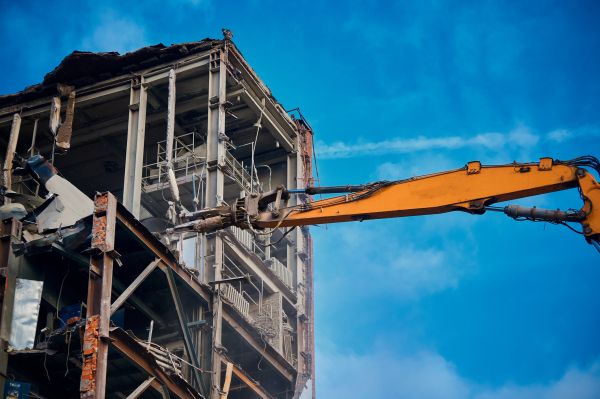 Factory Demolition in Dawsonville