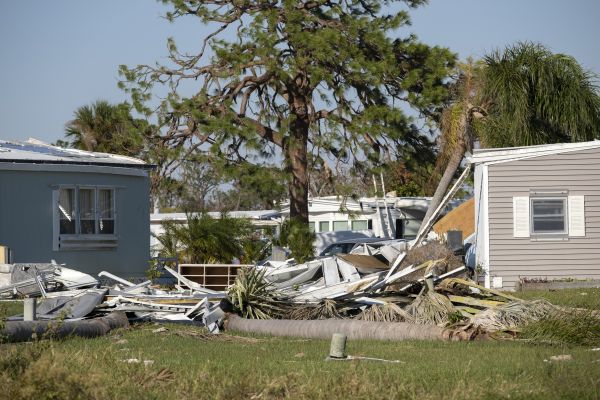 Double Wide Demolition in Dawsonville