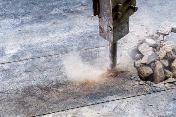 Concrete Patio Removal in Dawsonville